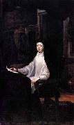 Juan Martin Cabezalero Portrait of Queen Mariana de Austria oil painting